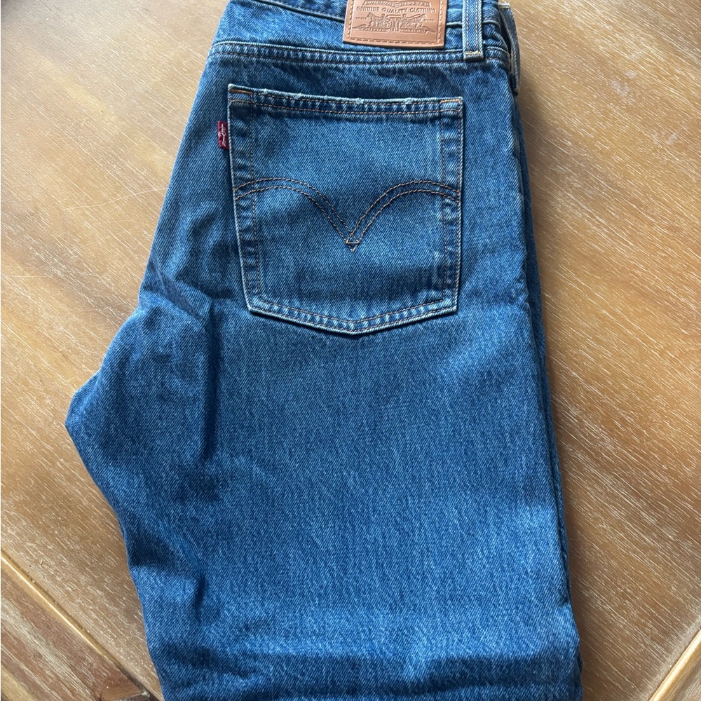 Levi's Men's Dark Blue Straight Jeans